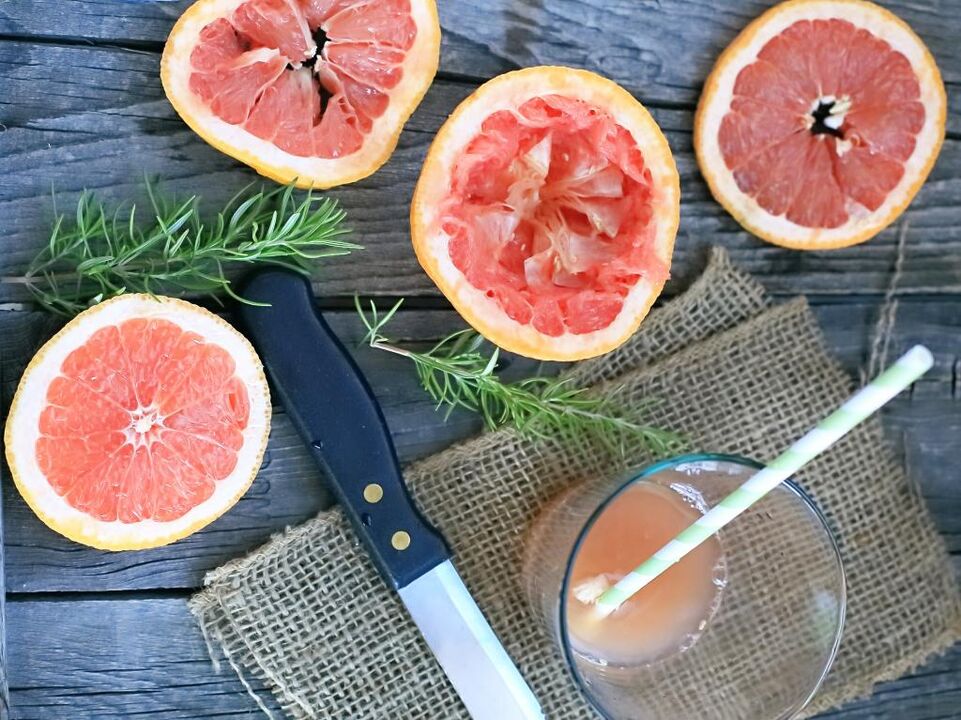 Grapefruit regt effektiv die Fettverbrennung im Körper an